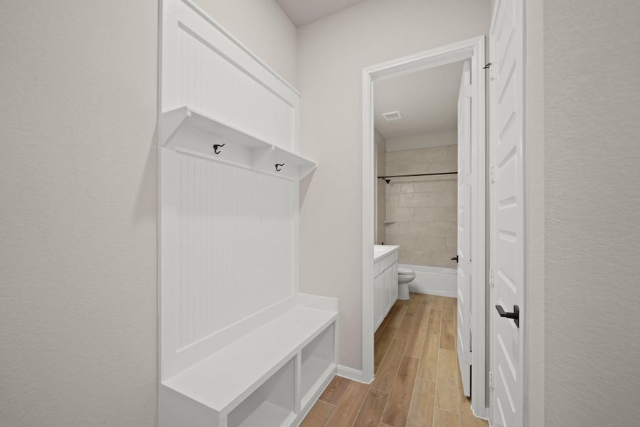 HovHall with valet (*Photo not of actual home and used for illustration purposes only.)