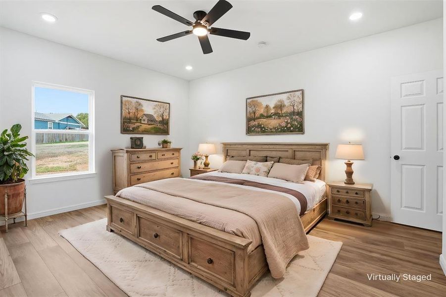 Furnished interior view inside a new home in , Granbury (Image 13).