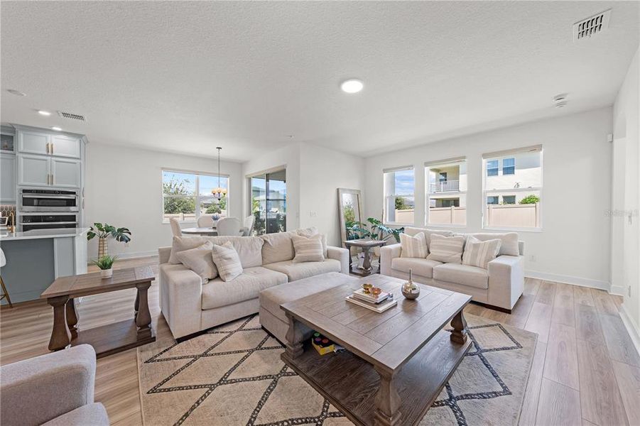 Furnished interior view inside a new home in Eden at Crossprairie, St. Cloud (Image 36).