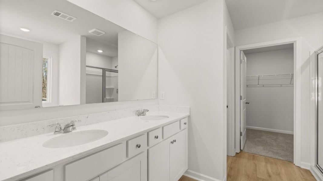 Furnished interior view inside a new home in Braselton Village, Braselton (Image 9).