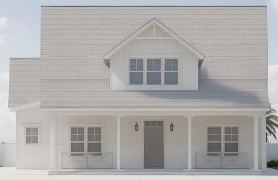 2D floor plan layout of this home in The Sanctuary at Sunset Beach, Sunset Beach, NC (Image 4).