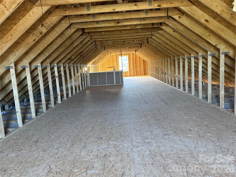 In-progress construction of a new home in , Morganton, NC (Image 33).