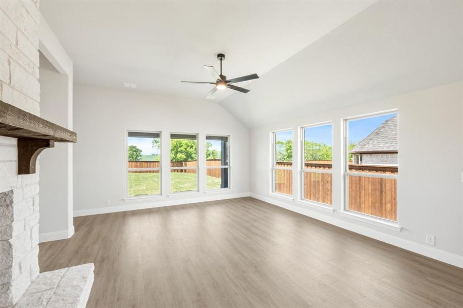 Spacious, unfurnished interior of a new home in Wildcat Ridge Phase 3, Godley (Image 31). Spacious, unfurnished interior of a new home in Wildcat Ridge Phase 3, Godley (Image 31).
