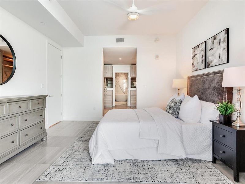 Furnished interior view inside a new home in , Tampa (Image 13).