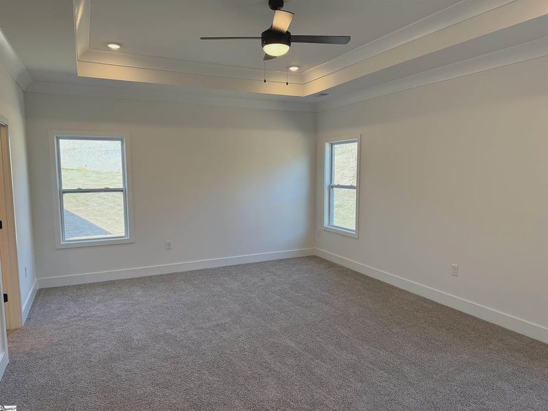Spacious, unfurnished interior of a new home in Hidden Lake Estates, Greenville (Image 16). Spacious, unfurnished interior of a new home in Hidden Lake Estates, Greenville (Image 16).