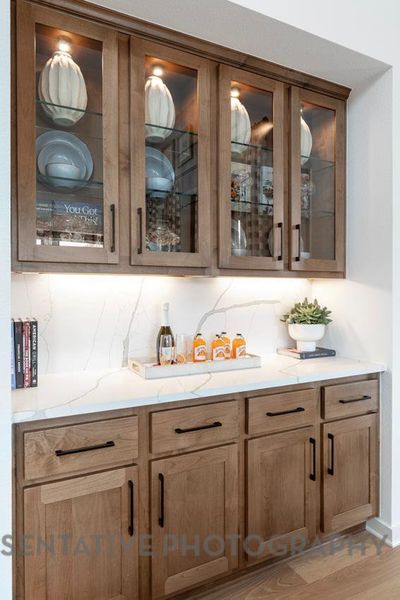 Furnished interior view inside a new home in Santa Rita Ranch: 40-45ft. lots, Liberty Hill (Image 26).