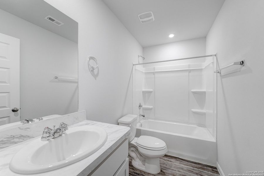 Furnished interior view inside a new home in The Park, Uvalde (Image 3).