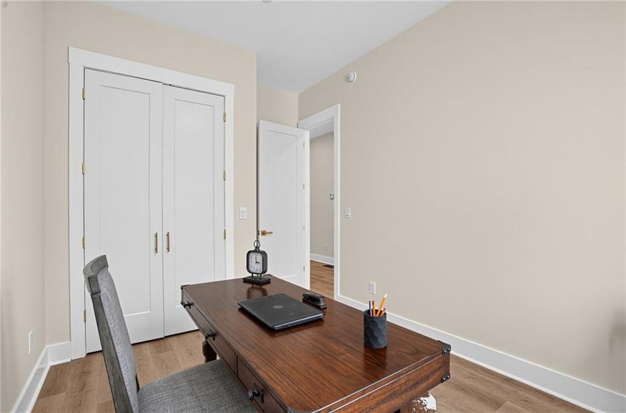 Furnished interior view inside a new home in , Atlanta (Image 30).