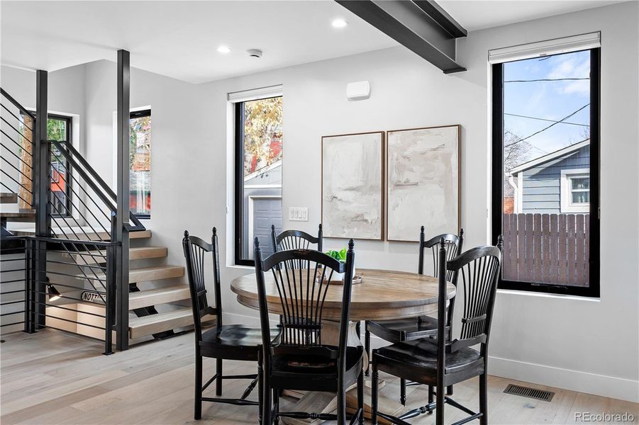 Furnished interior view inside a new home in , Denver (Image 9).