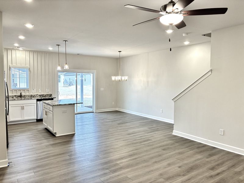 Spacious, unfurnished interior of a new home in Reidville Town Center, Reidville (Image 13).