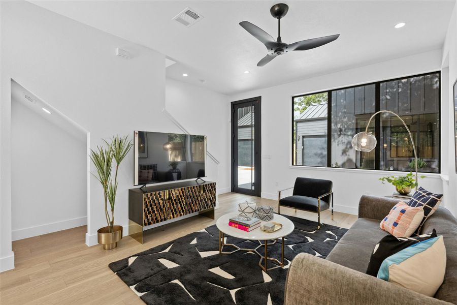 Furnished interior view inside a new home in , Austin (Image 14).