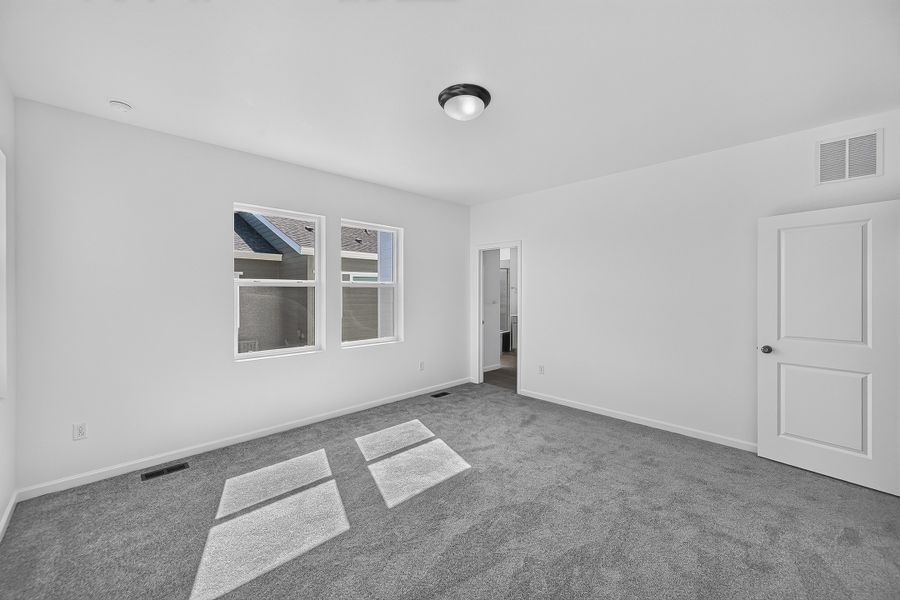 Spacious, unfurnished interior of a new home in Trailstone, Arvada (Image 24). Spacious, unfurnished interior of a new home in Trailstone, Arvada (Image 24).