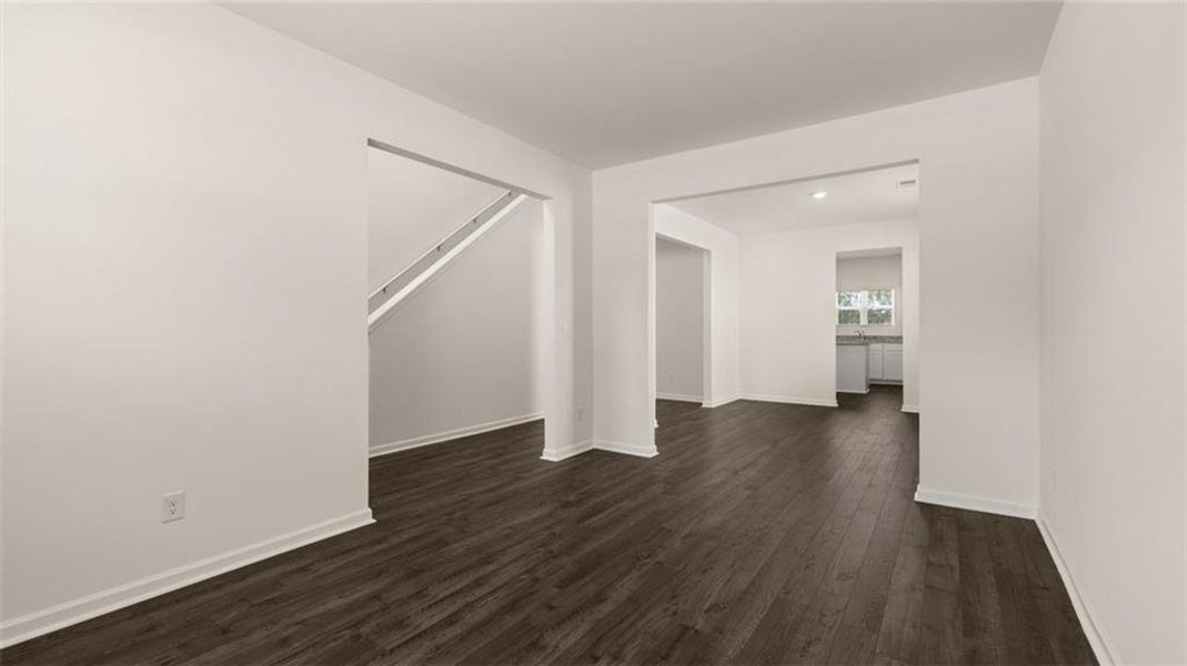 Spacious, unfurnished interior of a new home in Oakchase at Hampton, Hampton (Image 13).