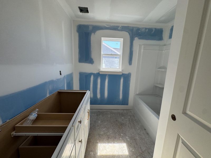 In-progress construction of a new home in The Meadows at Laurelbrook, Sherrills Ford, NC (Image 12).