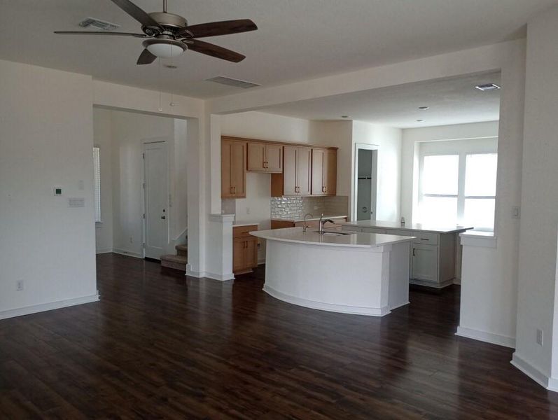 Furnished interior view inside a new home in Highcrest Meadow West, Georgetown (Image 9).