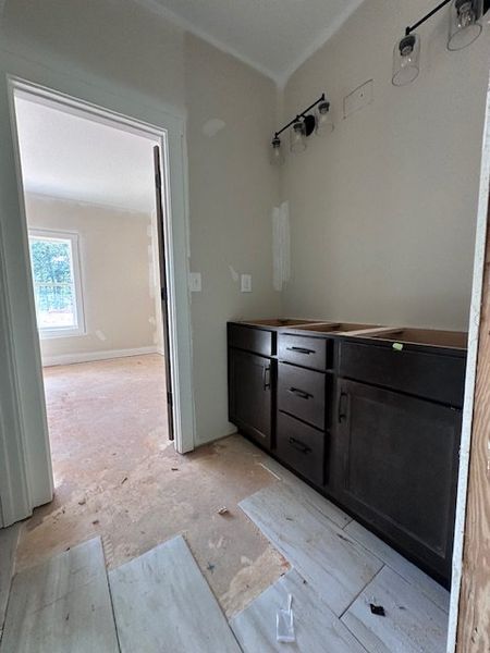 In-progress construction of a new home in Deer Creek, Moreland, GA (Image 12). In-progress construction of a new home in Deer Creek, Moreland, GA (Image 12).