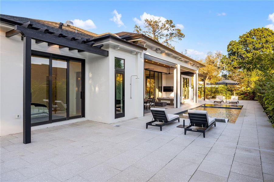 Exterior details and patio area of a home in , Sarasota (Image 29).