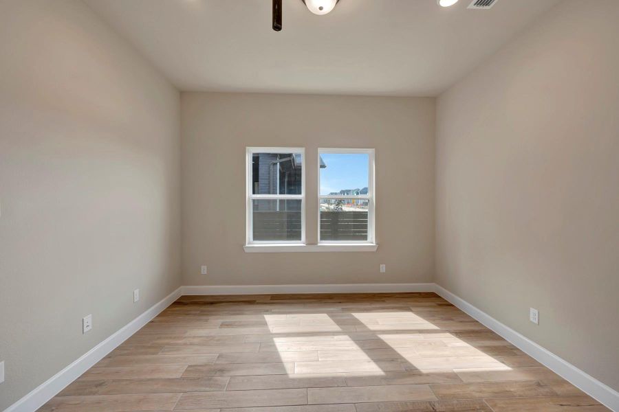 Spacious, unfurnished interior of a new home in Indigo - Enclave Collection, Richmond (Image 33). Spacious, unfurnished interior of a new home in Indigo - Enclave Collection, Richmond (Image 33).