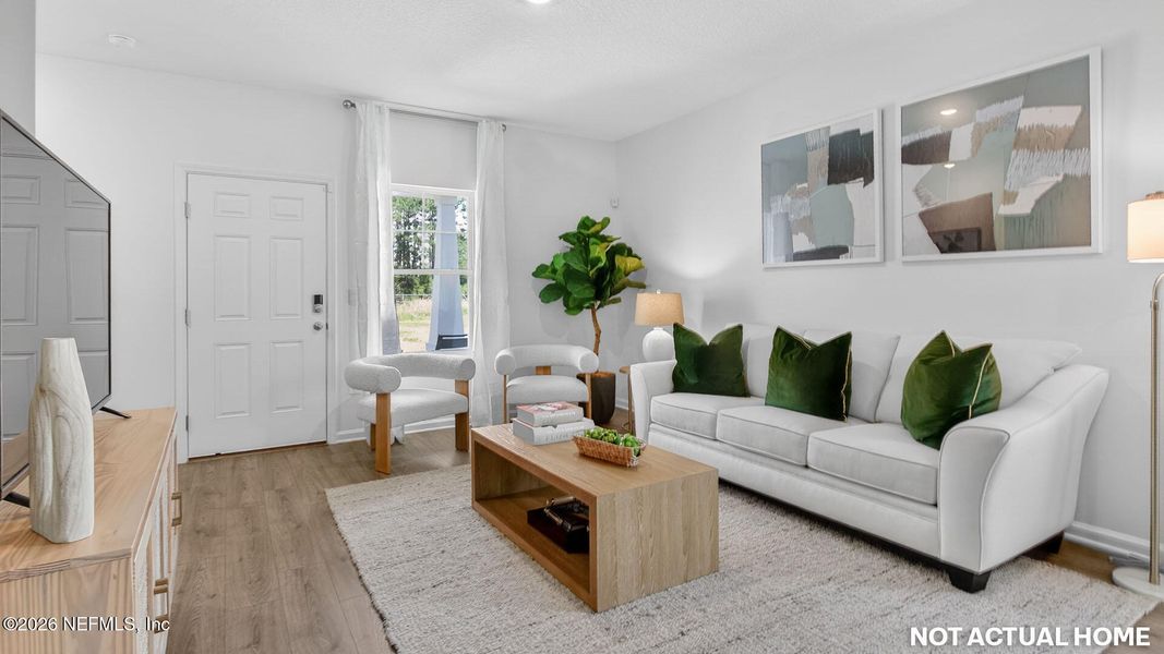Furnished interior view inside a new home in Liberty Cove, Yulee (Image 6).