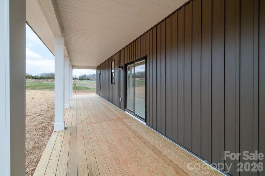 Exterior details and patio area of a home in , Monroe (Image 19).
