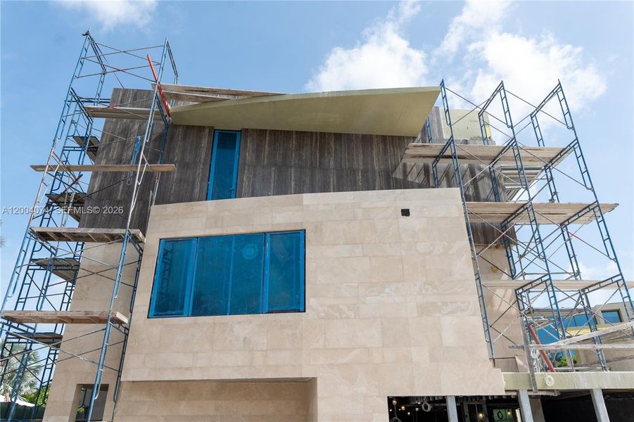 In-progress construction of a new home in , Miami Beach, FL (Image 9). In-progress construction of a new home in , Miami Beach, FL (Image 9).