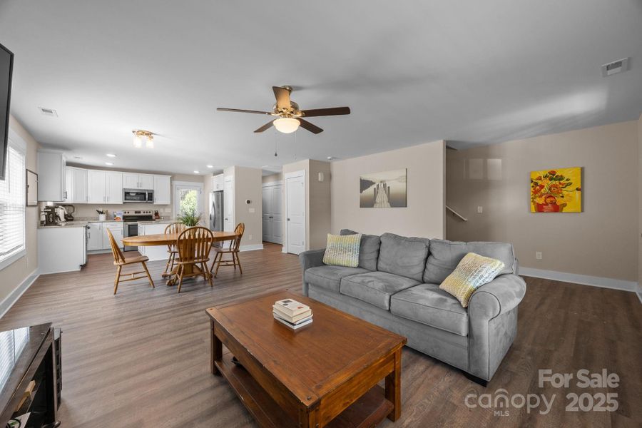 Furnished interior view inside a new home in , Fort Mill (Image 9).