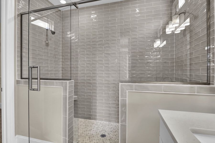 Close-up of interior finishes inside a home in Grand Park, Leland (Image 14).