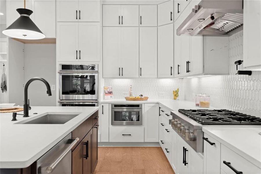 Close-up of interior finishes inside a home in , Brookhaven (Image 19).