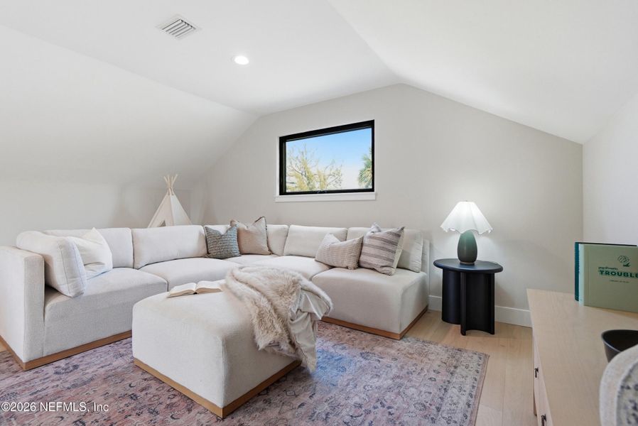 Furnished interior view inside a new home in , Atlantic Beach (Image 18).