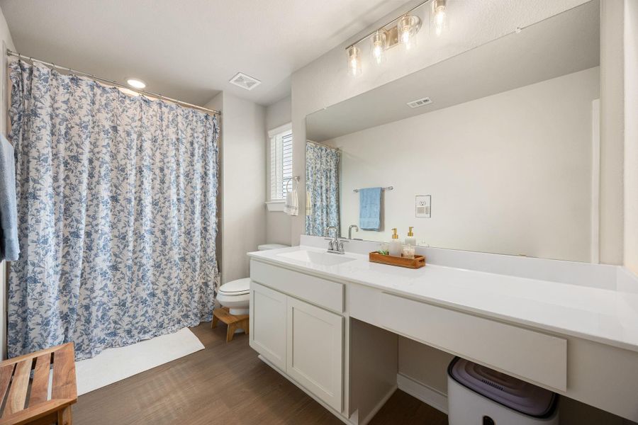 Furnished interior view inside a new home in Marvida, Cypress (Image 5).