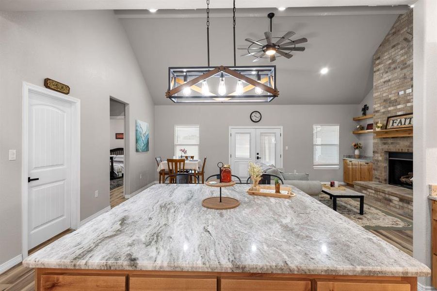 Furnished interior view inside a new home in , Sunset (Image 11).