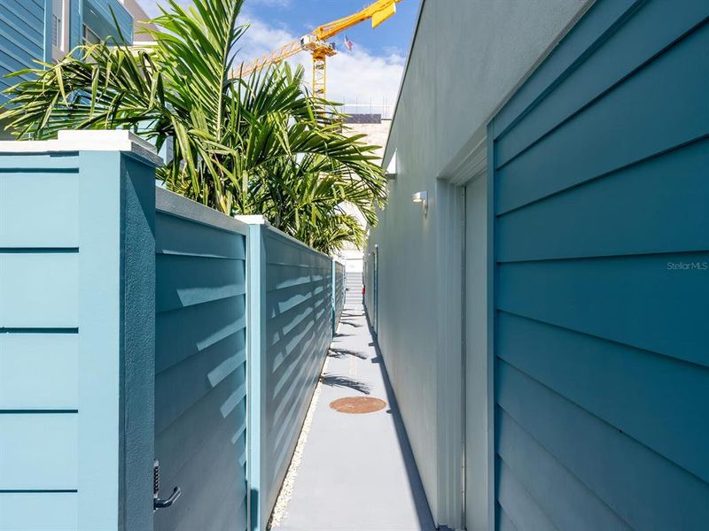 Exterior details and patio area of a home in , Sarasota (Image 25).