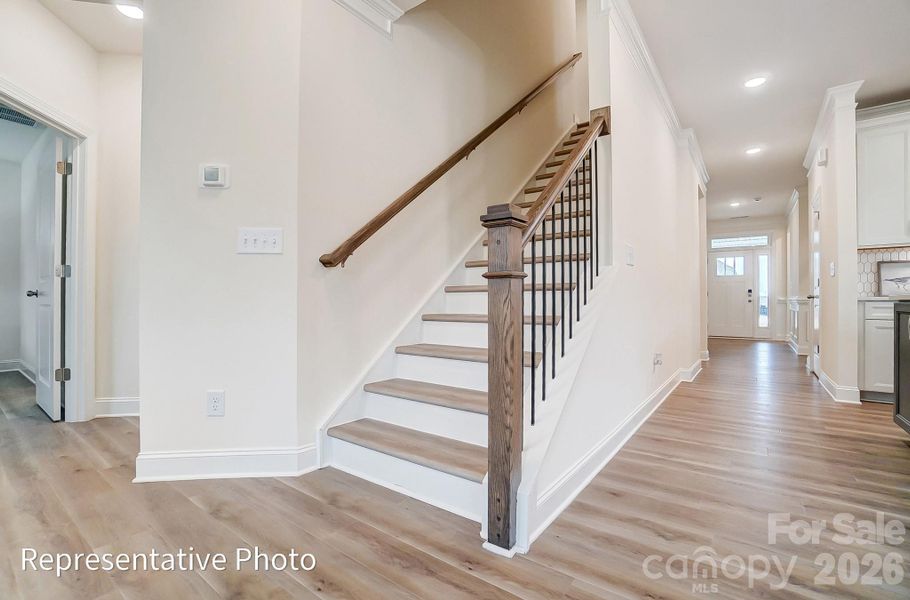 Spacious, unfurnished interior of a new home in Heritage - 55+ Community, Indian Trail (Image 38).