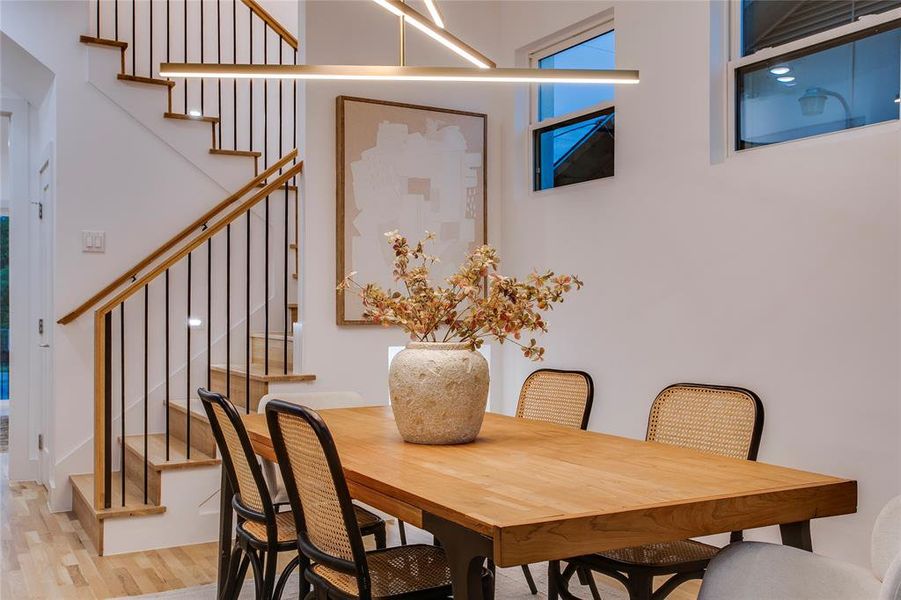 Furnished interior view inside a new home in , Dallas (Image 13).