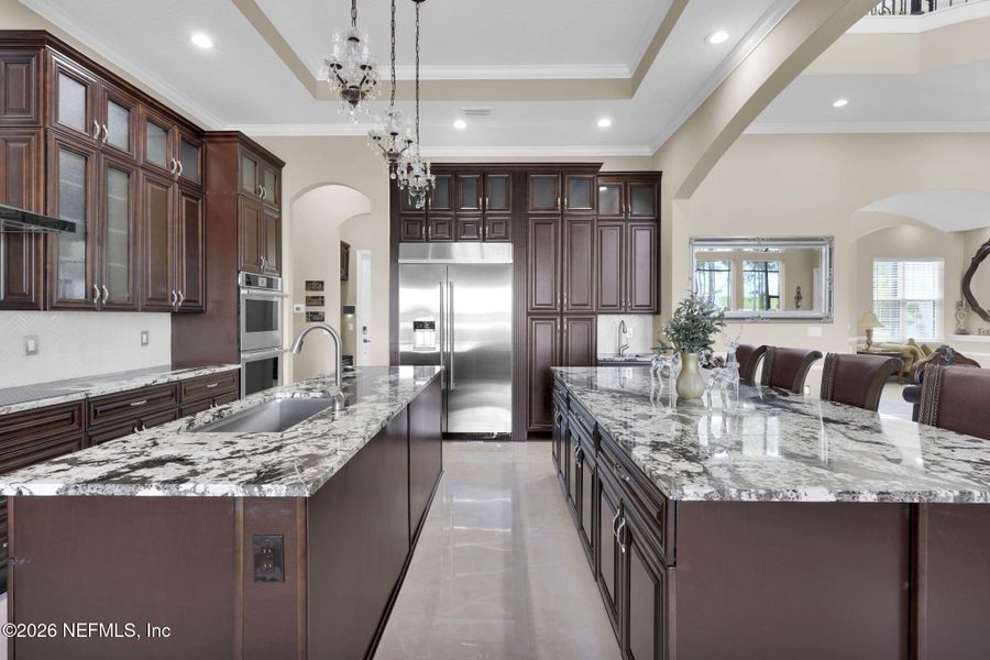 Furnished interior view inside a new home in , Jacksonville (Image 15).
