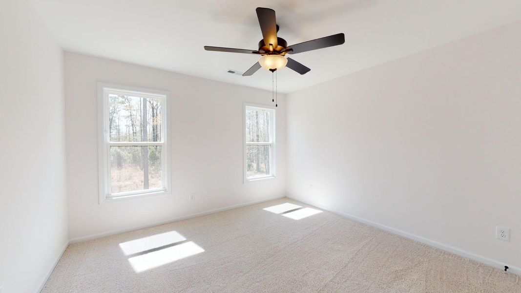 Representative unfurnished interior of a home built from the Catherine A by JC Jackson Homes,LLC in Heritage Pointe, Newport (Image 35).