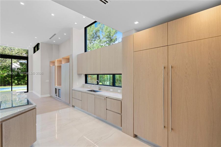 Furnished interior view inside a new home in , Biscayne Park (Image 10).