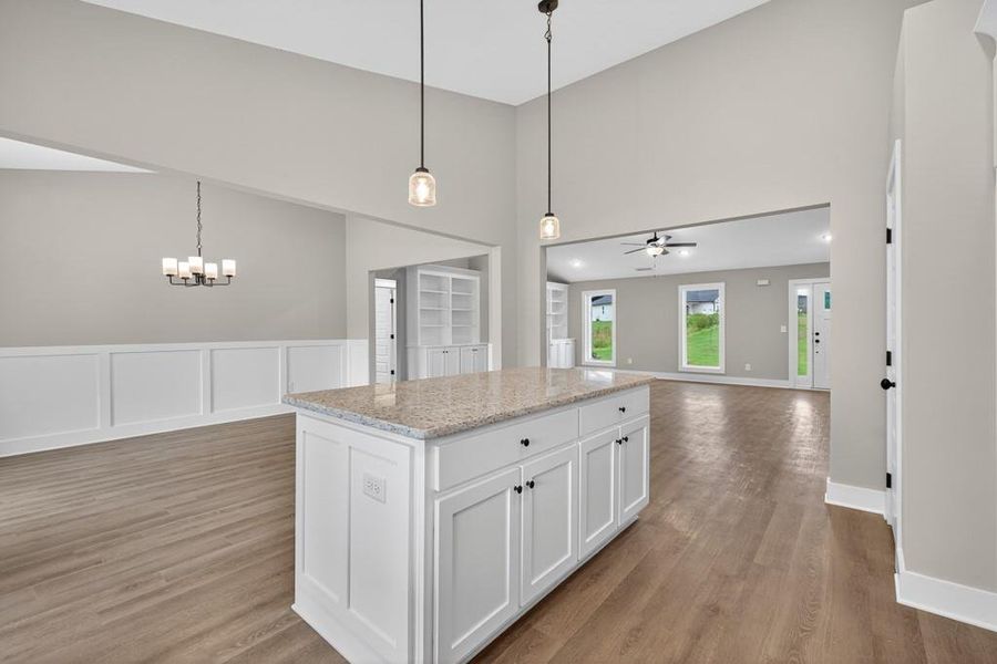 Furnished interior view inside a new home in , Winder (Image 11).