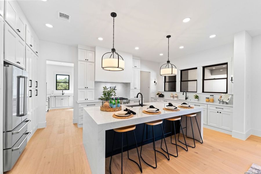 Furnished interior view inside a new home in , Bulverde (Image 45). Furnished interior view inside a new home in , Bulverde (Image 45).