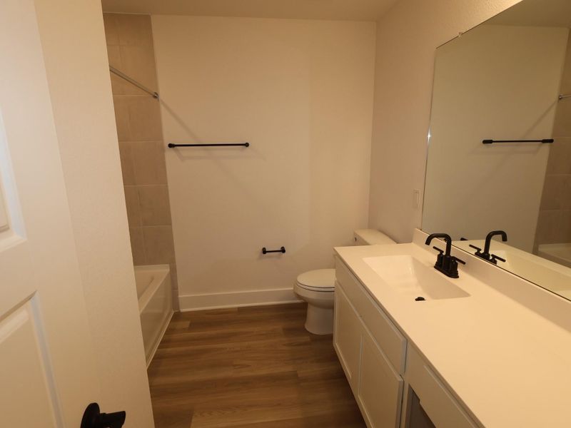 Furnished interior view inside a new home in Marvida, Cypress (Image 4).