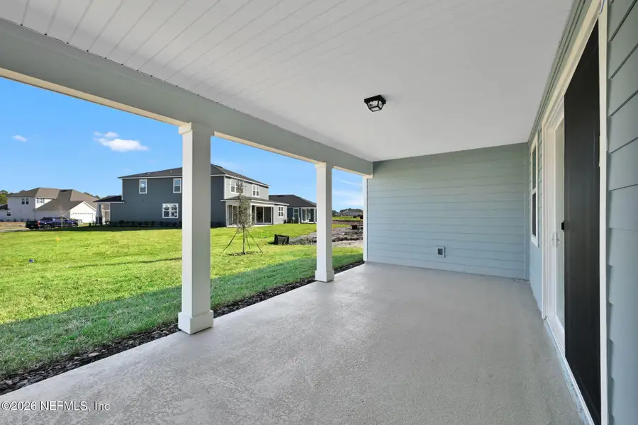 Exterior details and patio area of a home in Hyland Trail, Green Cove Springs (Image 2). Exterior details and patio area of a home in Hyland Trail, Green Cove Springs (Image 2).