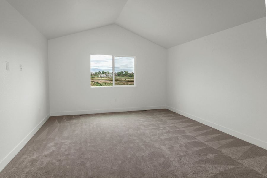 Spacious, unfurnished interior of a new home in Prairie Song, Windsor (Image 31).