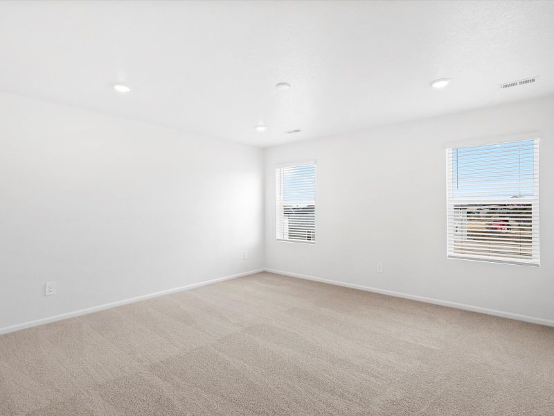 Spacious, unfurnished interior of a new home in Revere at Johnstown, Johnstown (Image 11). Spacious, unfurnished interior of a new home in Revere at Johnstown, Johnstown (Image 11).
