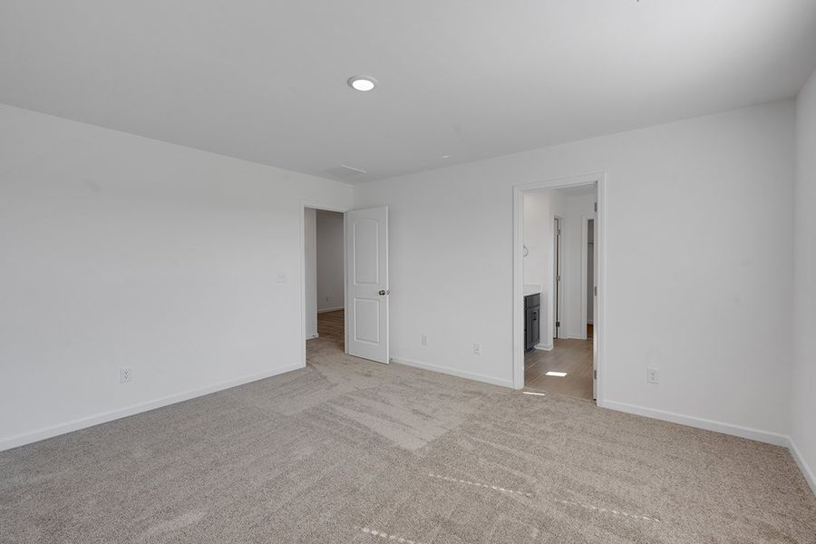 A room with white walls.