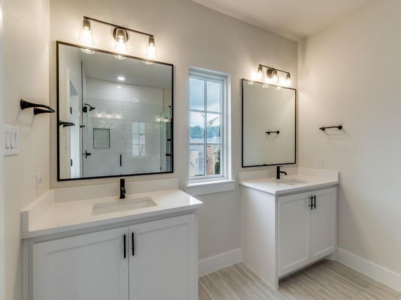 Furnished interior view inside a new home in , Dallas (Image 5).