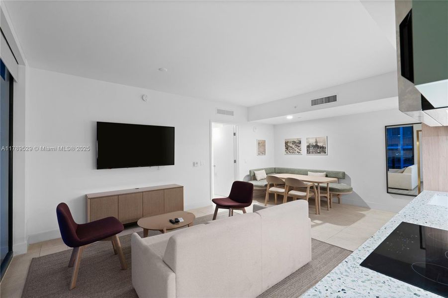 Furnished interior view inside a new home in Natiivo Miami, Miami (Image 17). Furnished interior view inside a new home in Natiivo Miami, Miami (Image 17).