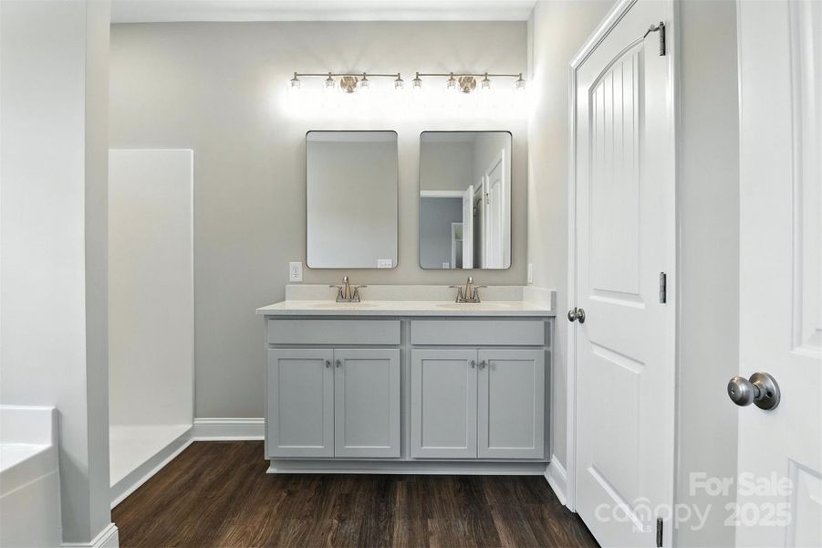 Furnished interior view inside a new home in , Hickory (Image 7). Furnished interior view inside a new home in , Hickory (Image 7).