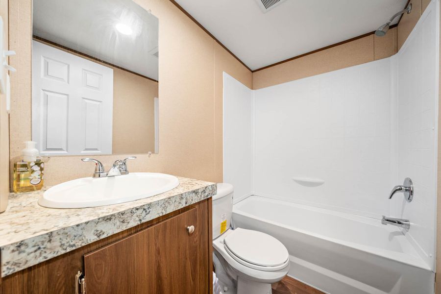 Furnished interior view inside a new home in , Dawson (Image 6). Furnished interior view inside a new home in , Dawson (Image 6).