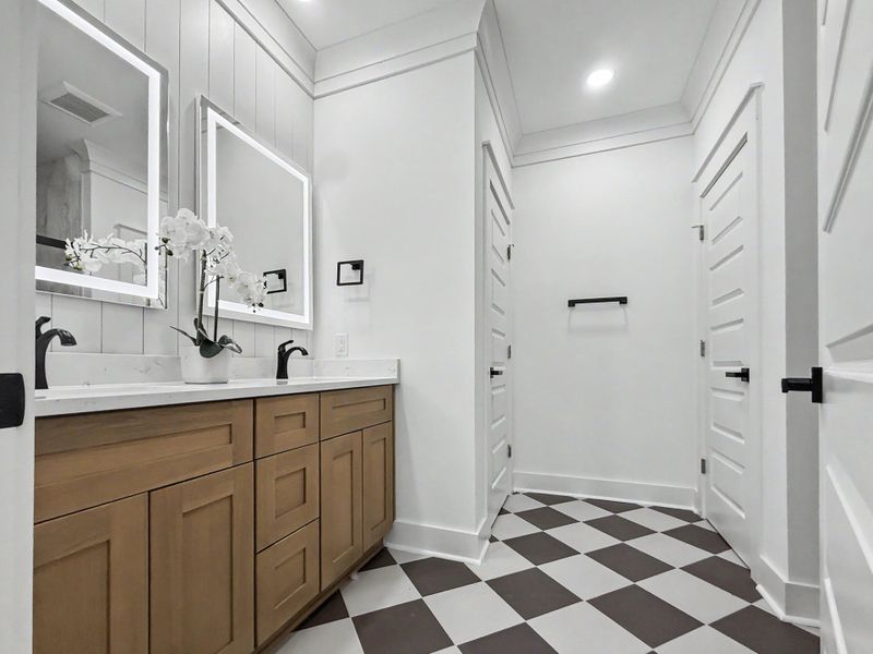 Furnished interior view inside a new home in , North Charleston (Image 6).