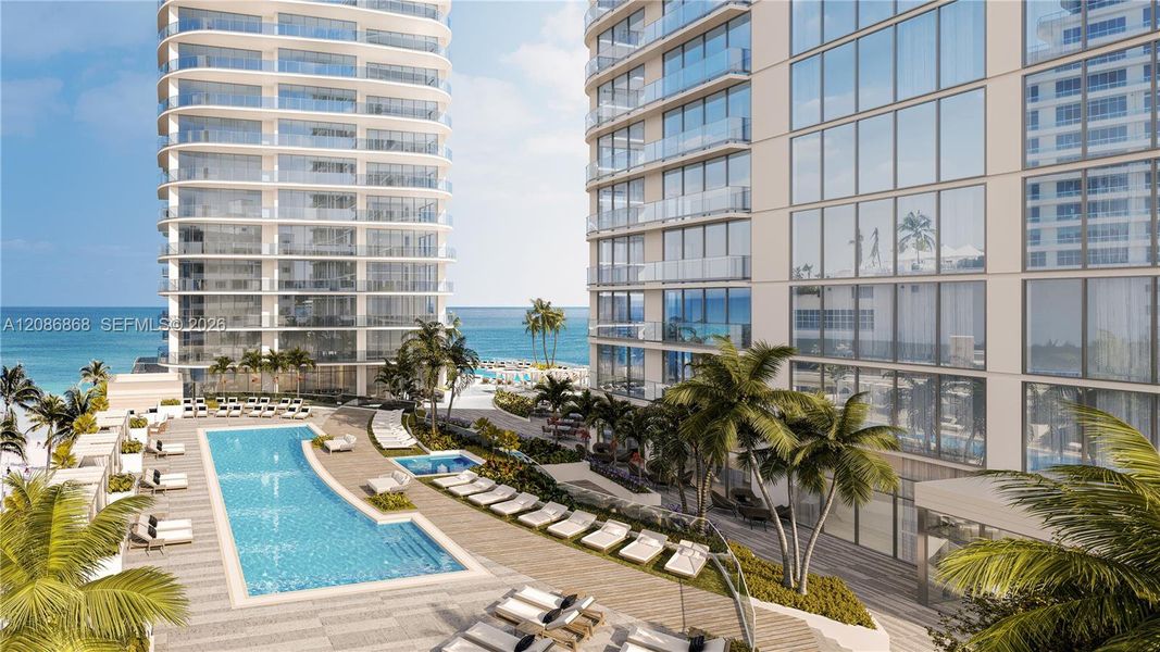 Condo located in Fort Lauderdale, FL showcasing its design and architecture (Image 5).